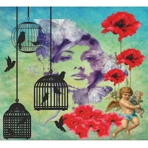 Artebella 6009K Mıxart Transfer Açık Zemin 25X25Cm
