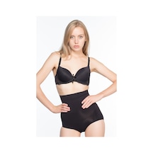 Siyah Mı Emay 7024 Yüksek Bel Slip Korse Siyah