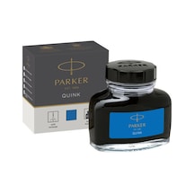 Parker Quink Şişe Mürekkep Yıkanabilir Mavi Çok Renkli