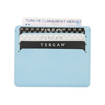 Tergan A.Mavi Deri Unisex Kredi Kartlık 1050M0K
