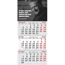 2026 Yılı Gemici Takvimi-biz Kuşlara Emanet Ettik Yüreğimizi-nazım Hikmet