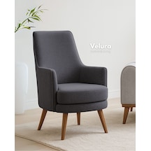 Valo Berjer & Tekli Koltuk - Açık Antrasit Gri - Antrasit