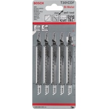 Bosch T 301 CDF Clean For Hard Wood Dekupaj Testeresi Bıçağı 5'Li - 2608636229