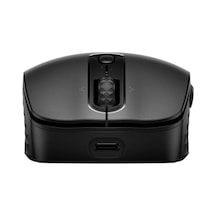 8f1y4aa 695 Qı-chargıng Wıreless Mouse Black WIRELESS