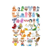 Sevimli Hayvanlar Sticker Set 2