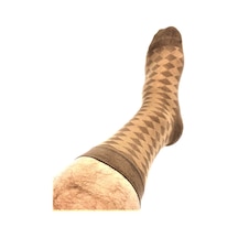 Bambu, 5 Çift, (Dikişsiz)(Konfor Parmak) (39-42)(5 Çift) Bej