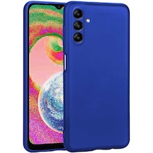 Galaxy Uyumlu A04s Kılıf Klfs Premier Silikon Kapak - Saks Mavi Saks Mavi