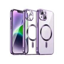 Apple İphone 15 Kılıf Kross Magneticsafe Kapak - Mor 0.2M-Çok Renkli