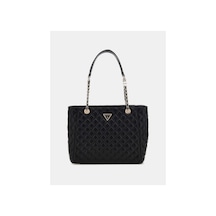 Guess Kadın Siyah Giully Büyük Tote Çanta Siyah