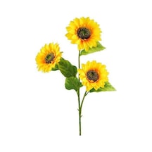 Yapay Çiçek Ayçiçeği Sarı Sunflower Dekoratif Çiçek 90Cm Dev Ay Ç