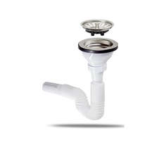 Çöpmak Büyük Mutfak Evye Lavabo Sifonu Geniş Süzgeç