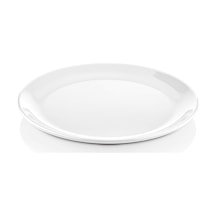 6 Adet Melamin Tatlı Servis Tabağı Makinede Yıkanabilir Dayanıklı Sunum Tabağı 17 Cm Beyaz