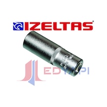 İzeltaş 1/2" Altı Köşe Derin Lokma Anahtar 10 Mm