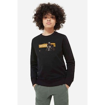 Tshirthane Mortal Kombat Legends Scorpions Baskılı Unisex Çocuk Siyah Sweat