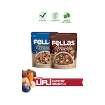 Granola 2'li Mix Paket - Yaban Mersini & Kuruyemişli 200 G + Fındık & Kakaolu 200 G
