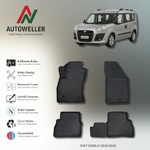 Fiat Doblo 2010-2015 Uyumlu Havuzlu Oto Paspas Combi