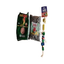 Papağan Oyuncağı + Papağan Yemi 500 G + Çekirdek 400 G
