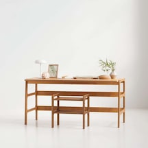 Woodesk Elara Ahşap Çalışma Masası, Natural Renk Cpt4637-150 Naturel Woodesk Elara Ahşap Çalışma Masası, Natural Renk Cpt4637-150 Naturel