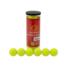 Mey İthalat Dayanıklı Tenis Topu 6 Lı Set Yüksek Zıplama Ve Uzun Ömür