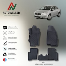 Fiat Linea 2007 Sonrası Uyumlu Havuzlu Oto Paspas