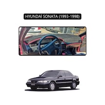 Hyundai Sonata 1993-1998torpido Koruma Halısı Siyah Kenar