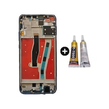 Te Huawei Mate 30 Lite Uyumlu Çıtalı Hk Lcd Ekran Dokunmatik + B7000