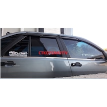 Tempra Cam Çıtası Krom 4 Parça Paslanmaz