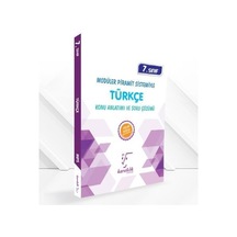Karekök Yayınları 7.Sınıf Türkçe Konu Anlatımı Ve Soru Çözümü
