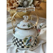 Prdktt-9381-10 Miss Betty 2.85 Litre Emaye Kettle Demlik 001