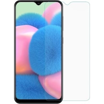 Samsung Uyumlu Galaxy A30S Nano Kırılmaz Cam Ekran Koruyucu Şeffaf