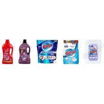 Bingo Yüzey Tem. Fresh 2.5 Lt + Tüm Renkler Sıvı 3 L +tablet 50'li + Beyazlar İçin Toz 8 Kg + Yumuşatıcı Soft 5 L5'lü Set 2'li Set