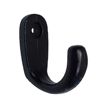 Büyük Tekli Fincan Askı, Dekor Askısı - Siyah, 100 Adet, 12x23x30 Mm Diğer