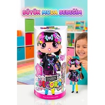Fashion Decora Girlz Sürpriz Aksesuarlı Eklem Bükülebilir Oyuncak Bebek - Çıkartma Ve Stil Seti