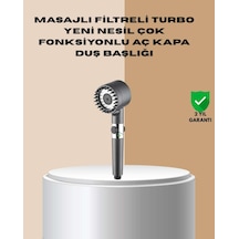 Çok Fonksiyonlu Filtreli Duş Başlığı Etkili Diğer