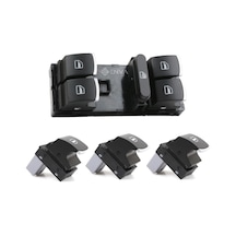 Volkswagen Tiguan Cam Açma Düğmesi Anahtarı Takımı 2008-2015 Krom