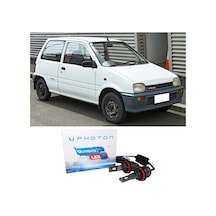 Daihatsu Cuore Led Xenon Uzun + Kısa Far Ampulü H4 Ultimate Yeni Seri Beyaz