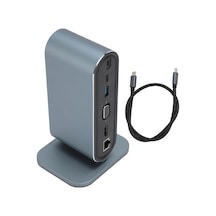 Zr773 Type-c Support 4k 12 İn 1 Dock Model Pd Station