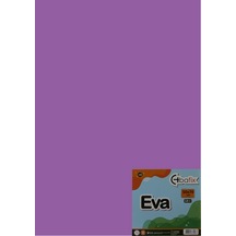 Bafix Eva Düz Renk 50x70 Mor Çok Renkli