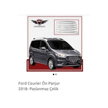 Ford Courier 2018 Ve Sonrası Uyumlu Ön Panjur Izgara Onkar Otk-24357