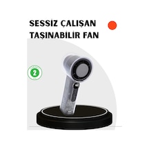 Kompakt Dijital Ekranlı Fan 100 Seviye Hız + Sessiz Çalışma Belirtilmemiş