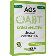 Yediiklim Yayınları 2025 Meb Ags Öabt Biyoloji Öğretmenliği Konu Anlatımı
