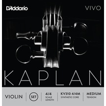 Daddario Kv310 4/4m Keman Tel Seti Kaplan Vivo, Medium, 4/4