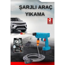 Universal Şarjlı Oto Yıkama, Bahçe Sulama Tabancası Makinesi Yüksek Basınçlı