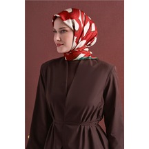 Armine Saf İpek Sura Eşarp 9614d 82 Morcivert