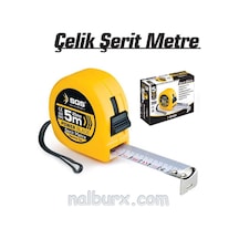 Sgs Çelik Şerit Metre 5mx25 MM