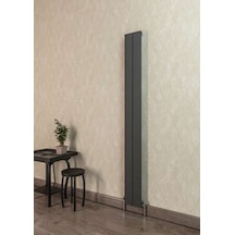 Warma Drama Dikey Alüminyum Radyatör 185x1800 Pütürlü Antrasit 7946