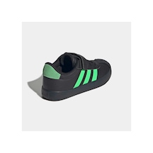 Adidas Vl Court 3.0 El C Unisex Çocuk Sneaker Kk4548 Siyah / Screaming Yeşil / Carb