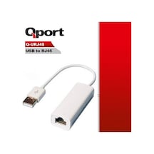 Qport Q-urj45 Usb2.0 Rj45 Ethernet Çevirici-188049