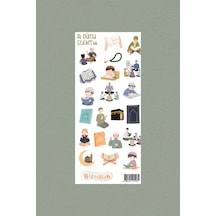 M66 Hafız Çocuk İslami Sticker Seti Çok Renkli