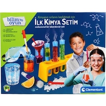 +8 Yaş İlk Kimya Setim Deney Seti Clementoni